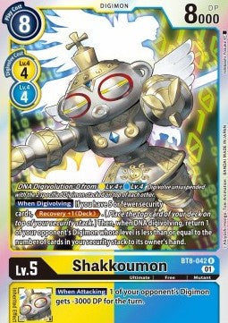 Shakkoumon (BT8-042) - New Awakening (Rare) [BT-08-042]
