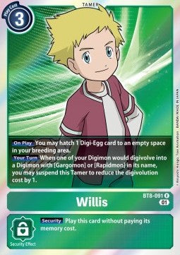 Willis (BT8-091) - New Awakening (Rare) [BT-08-091]
