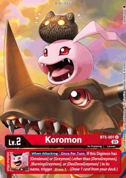 Koromon (BT5-001) - Special Tournament Promos (Alternative Art) [STP-BT5-001]