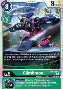 Climbmon (BT8-055) - New Awakening (Rare) [BT-08-055]