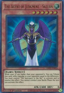 The Agent of Judgment - Saturn - Ghosts From the Past: The 2nd Haunting (Ultra Rare) [GFP2-053]