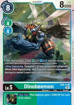 Dinobeemon (ST9-11) - Starter Deck: Ultimate Ancient Dragon (Rare) [ST-9-11]