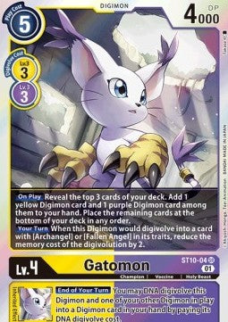 Gatomon (ST10-04) - Starter Deck: Parallel World Tactician (Super Rare) [ST-10-04]