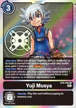 Yuji Musya (BT8-092) - New Awakening (Rare) [BT-08-092]