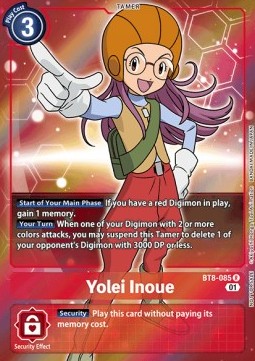 Yolei Inoue (BT8-085) (V.2) - Promos: New Awakening (Alternative Art) [BT-08P-BT8-085]