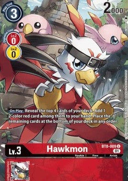 Hawkmon (BT8-009) (V.2) - New Awakening (Alternative Art) [BT-08-009]