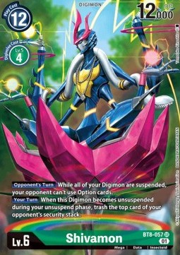 Shivamon (BT8-057) (V.2) - New Awakening (Alternative Art) [BT-08-057]