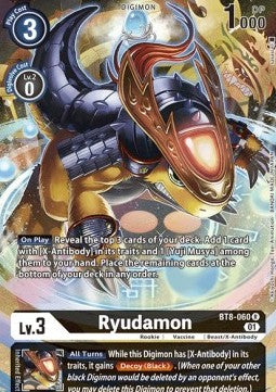 Ryudamon (BT8-060) (V.2) - New Awakening (Alternative Art) [BT-08-060]