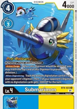 Submarimon (BT8-023) - Promos: New Awakening (Uncommon) [BT-08P-BT8-023]