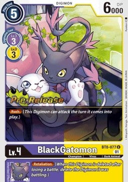 BlackGatomon (BT8-077) - Promos: New Awakening (Uncommon) [BT-08P-BT8-077]