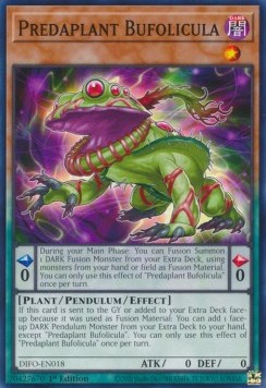 Predaplant Bufolicula - Dimension Force (Common) [DIFO-018]