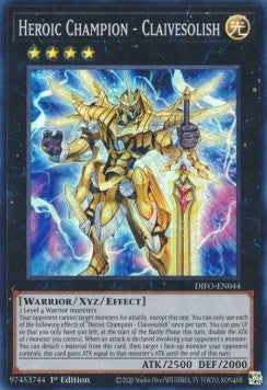 Heroic Champion - Claivesolish - Dimension Force (Super Rare) [DIFO-044]