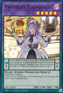 Patissciel Couverture (V.1 - Super Rare) - Dimension Force (Super Rare) [DIFO-083]