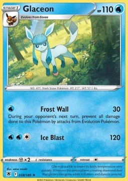 Glaceon - Astral Radiance (Rare) [ASR-038]