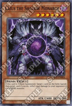 Caius the Shadow Monarch - OTS Tournament Pack 19 (Super Rare) [OP19-004]