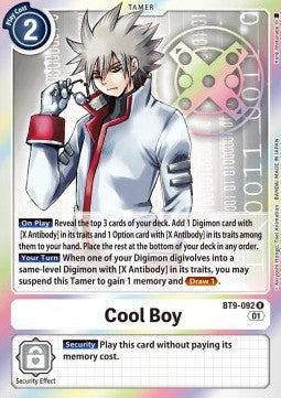 Cool Boy (BT9-092) - X Record (Rare) [BT-09-092]