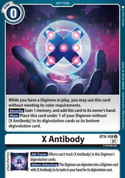 X Antibody (BT9-109) - X Record (Uncommon) [BT-09-109]