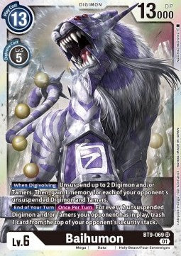 Baihumon (BT9-069) - X Record (Super Rare) [BT-09-069]