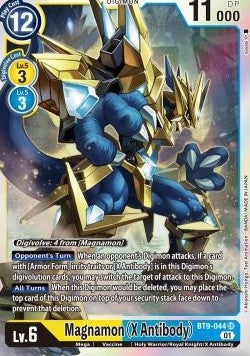 Magnamon (X Antibody) (BT9-044) (V.1) - X Record (Super Rare) [BT-09-044]