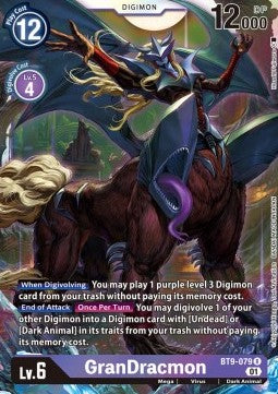 GranDracmon (BT9-079) - X Record (Rare) [BT-09-079]