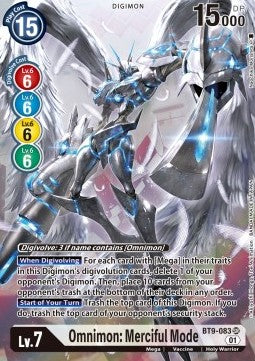 Omnimon: Merciful Mode (BT9-083) (V.2) - X Record (Alternative Art) [BT-09-083]