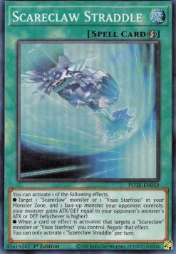 Scareclaw Straddle - Power of the Elements (Super Rare) [POTE-059]