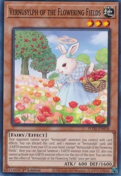 Vernusylph of the Flowering Fields - Power of the Elements (Common) [POTE-018]