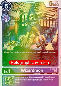 Wizardmon (P-077) (V.2) - Promos (Promo) [P-077]