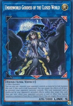 Underworld Goddess of the Closed World - 2022 Tin of the Pharaoh's Gods (Secret Rare) [MP22-028]