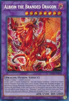 Albion the Branded Dragon - 2022 Tin of the Pharaoh's Gods (Secret Rare) [MP22-076]