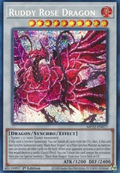 Ruddy Rose Dragon - 2022 Tin of the Pharaoh's Gods (Secret Rare) [MP22-077]