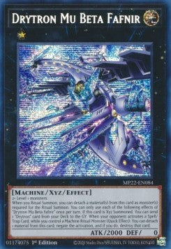 Drytron Mu Beta Fafnir - 2022 Tin of the Pharaoh's Gods (Secret Rare) [MP22-084]