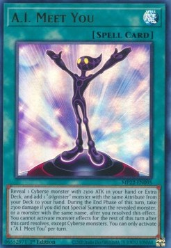 A.I. Meet You - 2022 Tin of the Pharaoh's Gods (Ultra Rare) [MP22-095]