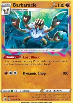 Barbaracle - Lost Origin (Holo Rare) [LOR-107]