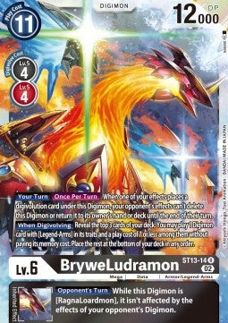 BryweLudramon (ST13-14) - Starter Deck: RagnaLoardmon (Rare) [ST-13-14]