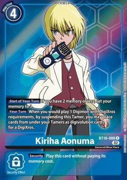 Kiriha Aonuma (BT10-088) (V.2) - Promos: Xros Encounter (Alternative Art) [BT-10P-BT10-088]