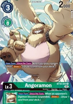 Angoramon (BT10-044) (V.2) - Xros Encounter (Alternative Art) [BT-10-044]