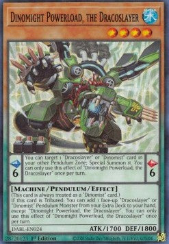 Dinomight Powerload, the Dracoslayer - Darkwing Blast (Super Rare) [DABL-024]