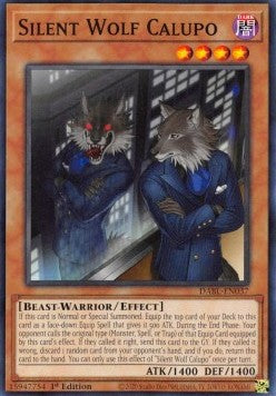 Silent Wolf Calupo - Darkwing Blast (Common) [DABL-037]