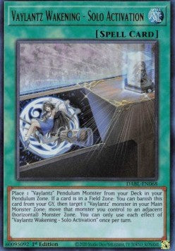 Vaylantz Wakening - Solo Activation - Darkwing Blast (Ultra Rare) [DABL-068]