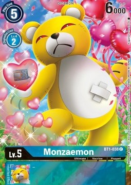 Monzaemon (BT1-038) - Promos: Xros Encounter (Alternative Art) [BT-10P-BT1-038]