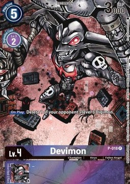 Devimon (P-018) (V.2) - Promos (Alternative Art) [P-018]