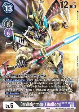 DarkKnightmon (X Antibody) (BT10-069) (V.2) - Xros Encounter (Alternative Art) [BT-10-069]