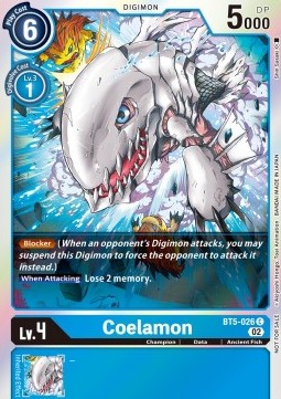 Coelamon (BT5-026) - Official Tournament Pack Events (Alternative Art) [OTPE-BT5-026]
