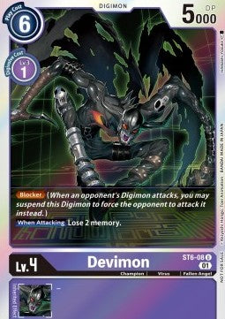 Devimon (ST6-08) - Official Tournament Pack Events (Alternative Art) [OTPE-ST6-08]