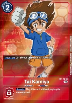 Tai Kamiya (ST1-12) - Promos: Starter Deck (Alternative Art) [SDP-ST1-12]