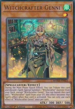 Witchcrafter Genni - Magnificent Mavens (Ultra Rare) [MAMA-023]