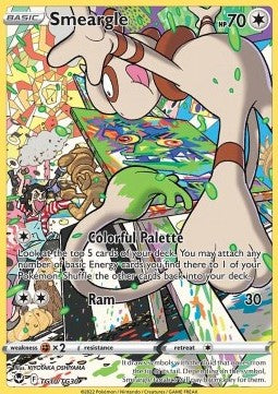 Smeargle - Silver Tempest (Holo Rare) [SIT-TG10]