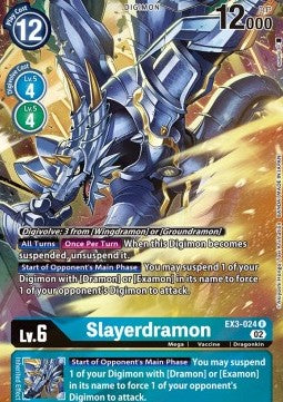 Slayerdramon (EX3-024) (V.2) - Draconic Roar (Alternative Art) [EX-03-024]