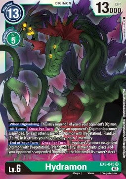 Hydramon (EX3-045) (V.1) - Draconic Roar (Super Rare) [EX-03-045]